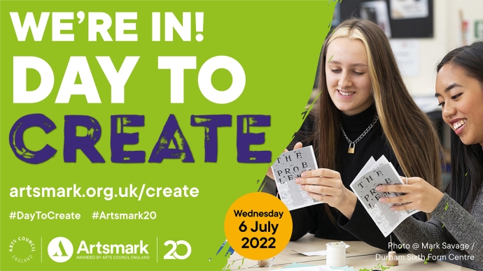 We're in! Day to Create